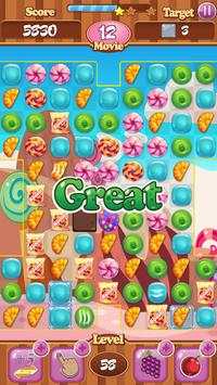 Candy Jelly Crush Mania screenshot 2