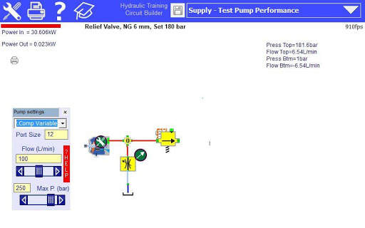 Hydraulic Circuit Simulator screenshot 8