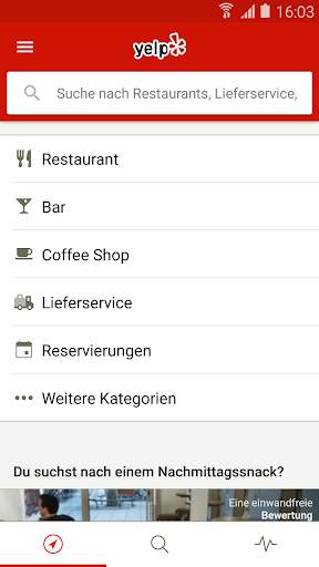Yelp screenshot 1