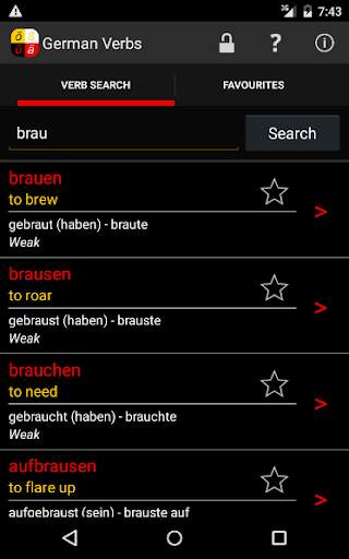 German Verbs screenshot 8
