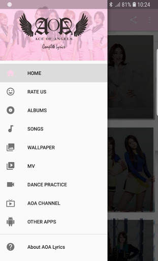 AOA Lyrics (Offline) screenshot 1