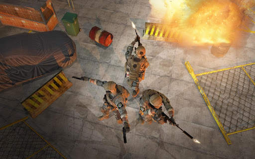 Squad Free Fire Legends Survival Battle 3D screenshot 2
