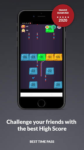 Diamond Snake Run Game 2020 screenshot 1