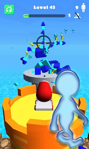 Carrera de choque de multitudes 3D screenshot 4