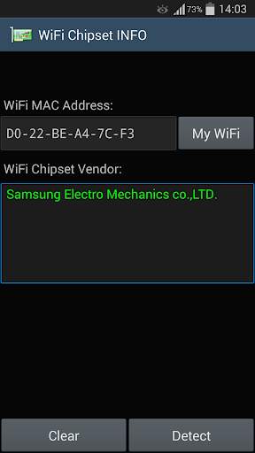 WiFi Chipset INFO screenshot 2