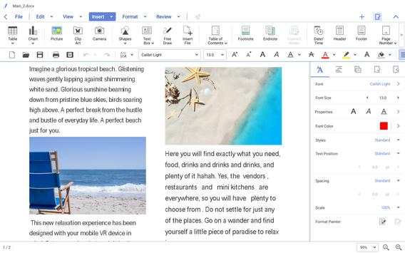 Thinkfree Office screenshot 9