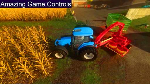Offroad Tractor Trolley Farming 3d-Simulator Games screenshot 1