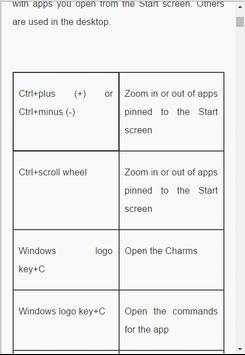 Shortcuts for Windows 10 скриншот 3