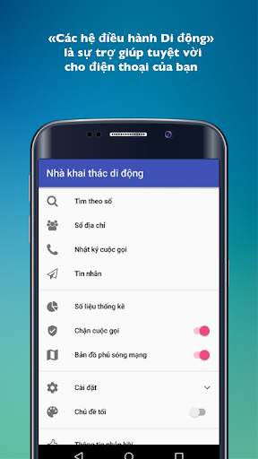 Các nhà khai thác di động screenshot 1