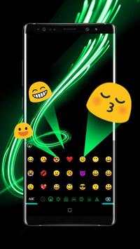 Green Neon Light Keyboard screenshot 3