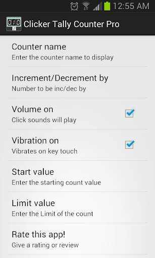 Tally Counter Elite screenshot 2