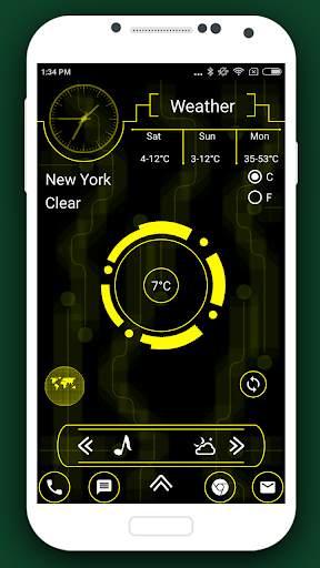 Hi-tech newest launcher screenshot 10