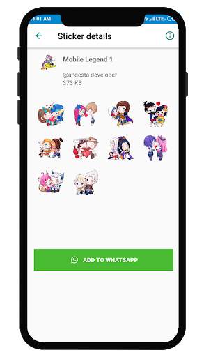 Sticker MLBB WAStickerApps screenshot 6