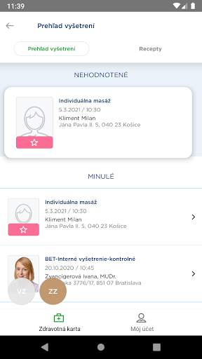Môj ProCare screenshot 2