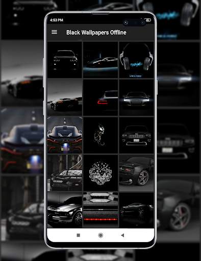 Black Wallpapers Offline screenshot 5
