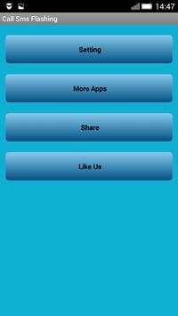 Call Sms Flashing 3 تصوير الشاشة