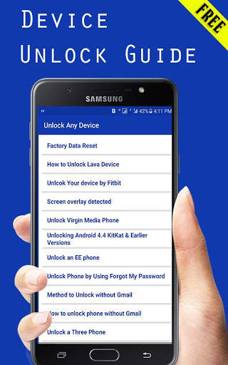 Unlock any Device Guide Free: screenshot 1