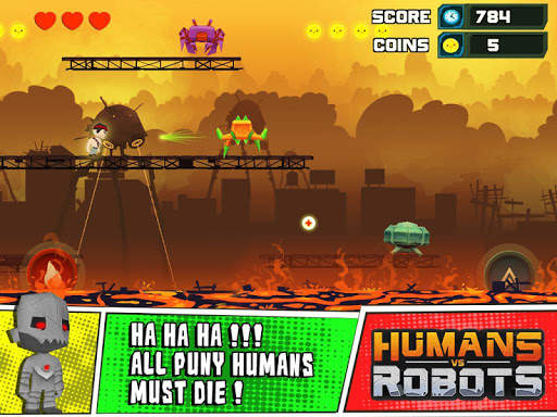 Superhero Alien Shooter screenshot 2