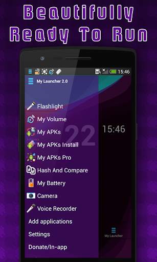 My Launcher - run launch favorite more used apps screenshot 3