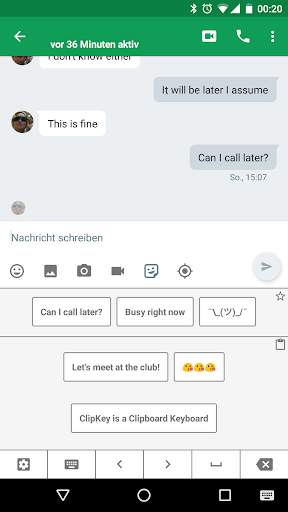 ClipKey - Clipboard Keyboard screenshot 2