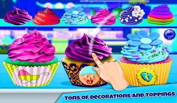 Baby Shower Cupcake Maker Game screenshot 9