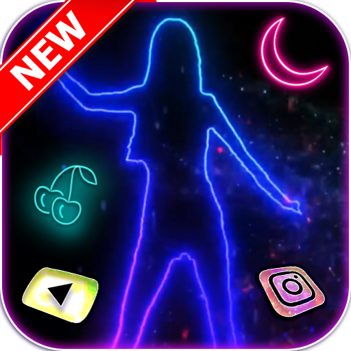 Neon, Dance, Girl Themes, Live Wallpaper icon