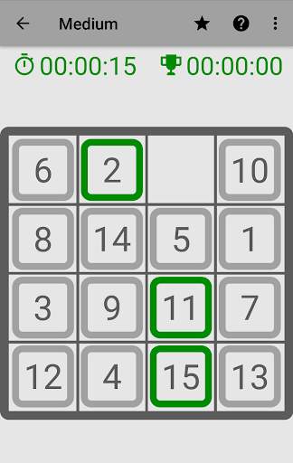 15-Puzzle Game screenshot 1