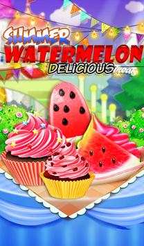 Summer Watermelon Ice Candy: Slice & Cupcake Game screenshot 6