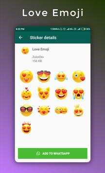 Love & Romantic Stickers For Whatsapp - WAStickers screenshot 11