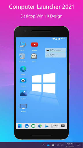 Computer Launcher 2021 – PC & Win 10 Launcher screenshot 1