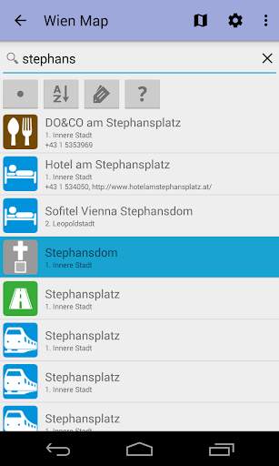 Vienna Offline City Map Lite screenshot 3