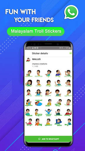 Malayalam Troll Stickers screenshot 3