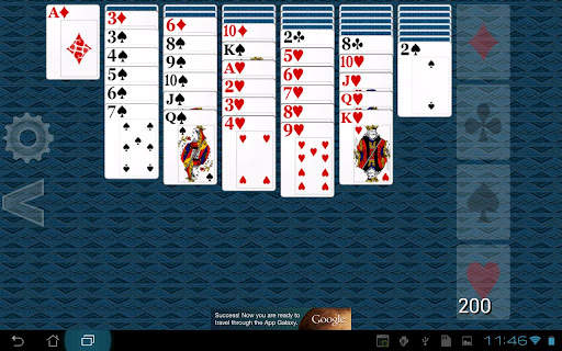 Yukon Solitaire HD скриншот 1