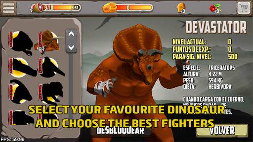 Combattenti di dinosauri - Giochi di combattime screenshot 8
