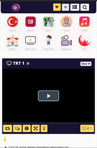 Ücretsiz Canlı TV - Kumanda tv izle screenshot 4