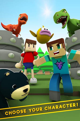 Cube Craft: Grand Sandbox Pixel Open World screenshot 1