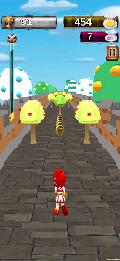 Subway Super Princess Hero Runner 3D Endless Game screenshot 8