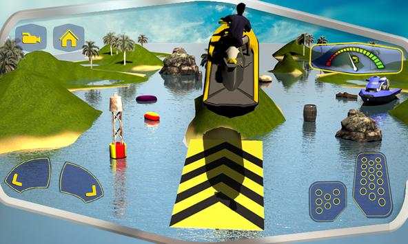Jet Ski Driving Simulator 3D screenshot 2