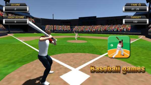 Baseball games screenshot 1