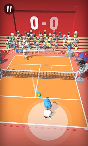 Mini Tennis tournament : sport game screenshot 2