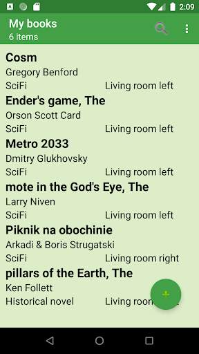 My books screenshot 1