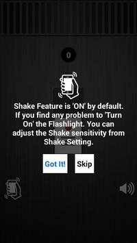 Shake Flashlight screenshot 3