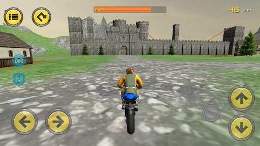 Motorbike Medieval Drive 3D screenshot 6