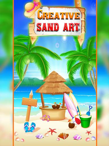 Disegno di sabbia Gioco d'arte con la sabbia screenshot 1