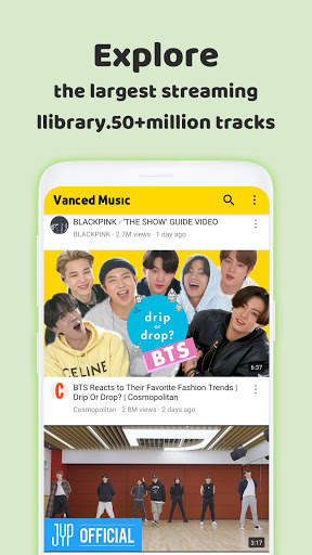 Vanced Music Hub -  Play Tube songs in background screenshot 4