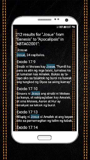 Bible ADB1905, Ang Dating Bibliya 1905 (Tagalog) screenshot 12