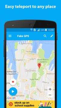 Fake GPS 4 تصوير الشاشة