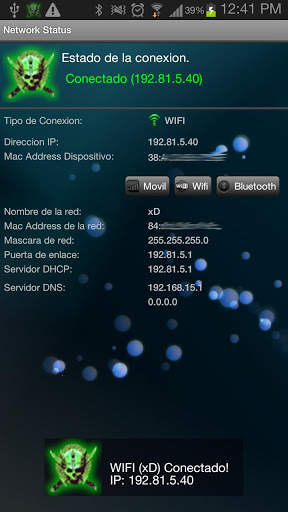 Network Status 3 تصوير الشاشة