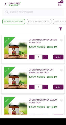 GroceryFactory - A Grocery Brand for Every Home screenshot 4