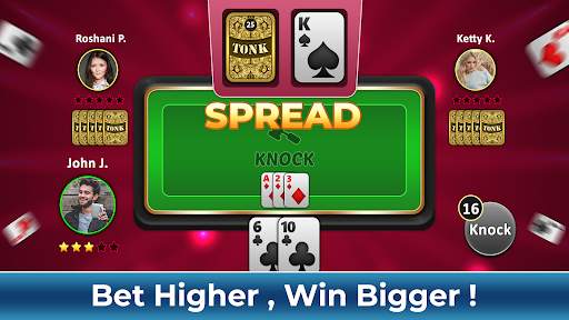 Tonk Rummy Card Game screenshot 2